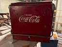 Vintage All Metal Coke Cooler (757)