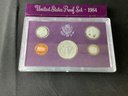 3 US - S Mint Proof Sets With Consecutive Dates (1984, 1984, 1985) In Original Government Box