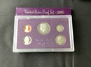 3 US - S Mint Proof Sets With Consecutive Dates (1984, 1984, 1985) In Original Government Box