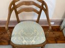 A Country French Ladder Back Arm Chair
