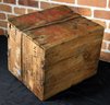 Vintage 1950's/60's Johnny Walker Whiskey Walking Man Wooden Crate