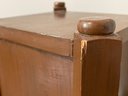 Solid Wood Antique/VIntage Humidor Table - This Table Does Not Smell Of Cigars Or Tobacco.