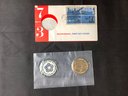 Bicentennial 1st Day Cover & Commemorative Medal And Stamp Set