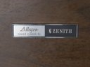 Early 1970's Zenith Allegro Cabinet Sound System - 8 Track Player, Turntable And AM/FM Radio