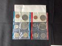 3 US Mint Uncirculated Coin Sets Consecutive Dated 1975, 1976, 1977 In US Government Envelopes
