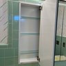 A Keystone Brand 3 Door Mirrored Medicine Cabinet - Primary