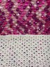 Hand Made Pink Beaded Crochet Knit Ladies Sleeveless Top