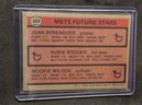 1981 Topps Mets Future Stars Hubie Brooks/Mookie Wilson Rookie Card