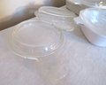 Lot Of Corelle White Cookware