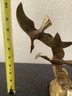 Genuine Solid Brass Bird Sculpture