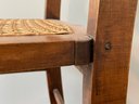 Matching Pair Of Antique Cane Seat Dining/side Chairs