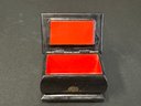 A Set Of Three Vintage Russian Lacquer Trinket Boxes, Signed