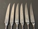 A Set Of Six Harris Miller & Co. Steak Knife Blades, No Handles