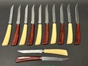 A Set Of Twelve Vintage Quik-Cut Steak Knives