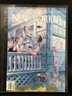 A Pair Of Vintage New Yorker Magazine Covers In Plastic Box Frames