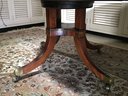 Stunning Antique 19th Century English William IV - All Rosewood Drum Table - All Drawers Around - Top Rotates
