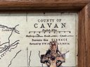 Vintage-Style Map: County Cavan, Ireland