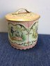 Courting Couple Tea Bag Tin Canister
