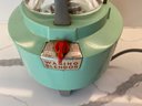 Vintage Waring Blendor ModelPB-5 In Sea Foam Green With Pyrex Glass - Tested And Working