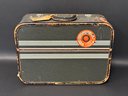 A Fabulous Vintage Suitcase With International Stickers