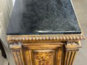 A Stunning Neoclassical Marble-Topped Wine Cabinet
