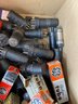 Box Of 100 Radio Tubes - Many In Boxes