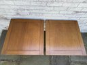 Matching Pair Of Drexel Heritage Country Collection End Tables With Drawers