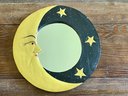 Crescent Man In The Moon With Stars Mirror