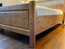 Queen Size Ikea Hemnes Solid Wood Bed Frame- This Lot Is ONLY For The Bed Frame, Mattress Not Included.