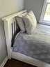 White Twin Size Bed With Trundle