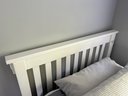 White Twin Size Bed With Trundle