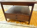 Mid Century Jack Cartwright For Founders Walnut Side Table Sold By G. Fox