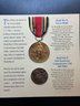 World War II 50th Anniversary Commemorative Coin And Victory Medal Set