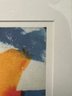 An Abstract Watercolor Print, Americas, Signed