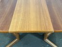A Sleek Danish Modern Table With Leaf By Ansager Mobler