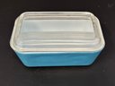 A Pair Of Vintage Pyrex Refrigerator Dishes