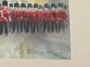 Watercolor Paining Of Buckingham Palace Guards, Purchased In London. Artist Unknown