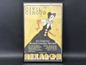 A Vintage Framed Theater Poster