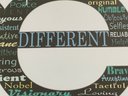 Be Different Wall Art
