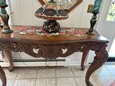 Beautiful Carved Sofa Table