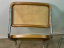 Vintage Marcel Breuer Style Cesca Cane Cantilever Frame Chairs