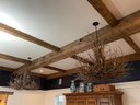 An Incredible Bespoke Natural Branch Chandelier 3/4