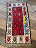 Turkish Kilim Wool Rug 29x61 Accent Carpet