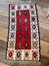 Turkish Kilim Wool Rug 29x61 Accent Carpet