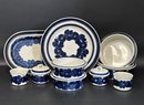 Vintage Arabia Finland Completer Set, Blue Anemone Pattern