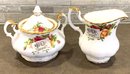 Sweet Royal Doulton Tea Time Set / Old Country Roses Pattern
