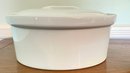 A Porcelain APILCO Oval Casserole Baking Dish With Cover Made In France #7