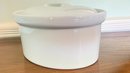A Porcelain APILCO Oval Casserole Baking Dish With Cover Made In France #7