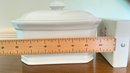 A Porcelain APILCO Covered Baking Dish With Lid Made In France