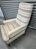 Hickory Chair Co. Striped Armchair (Lot 1 Of 2)